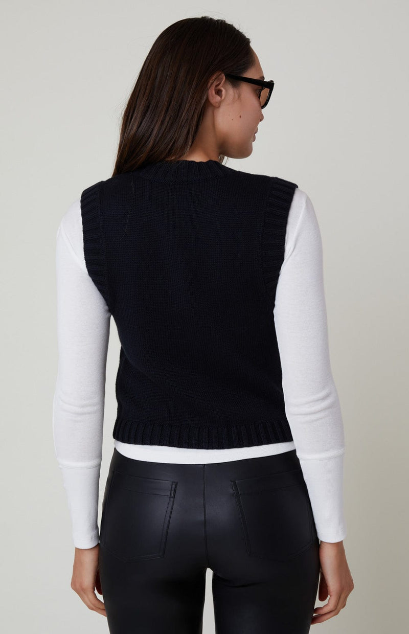 Alp N Rock Womens Sweater Cartsen Sweater Vest | Black
