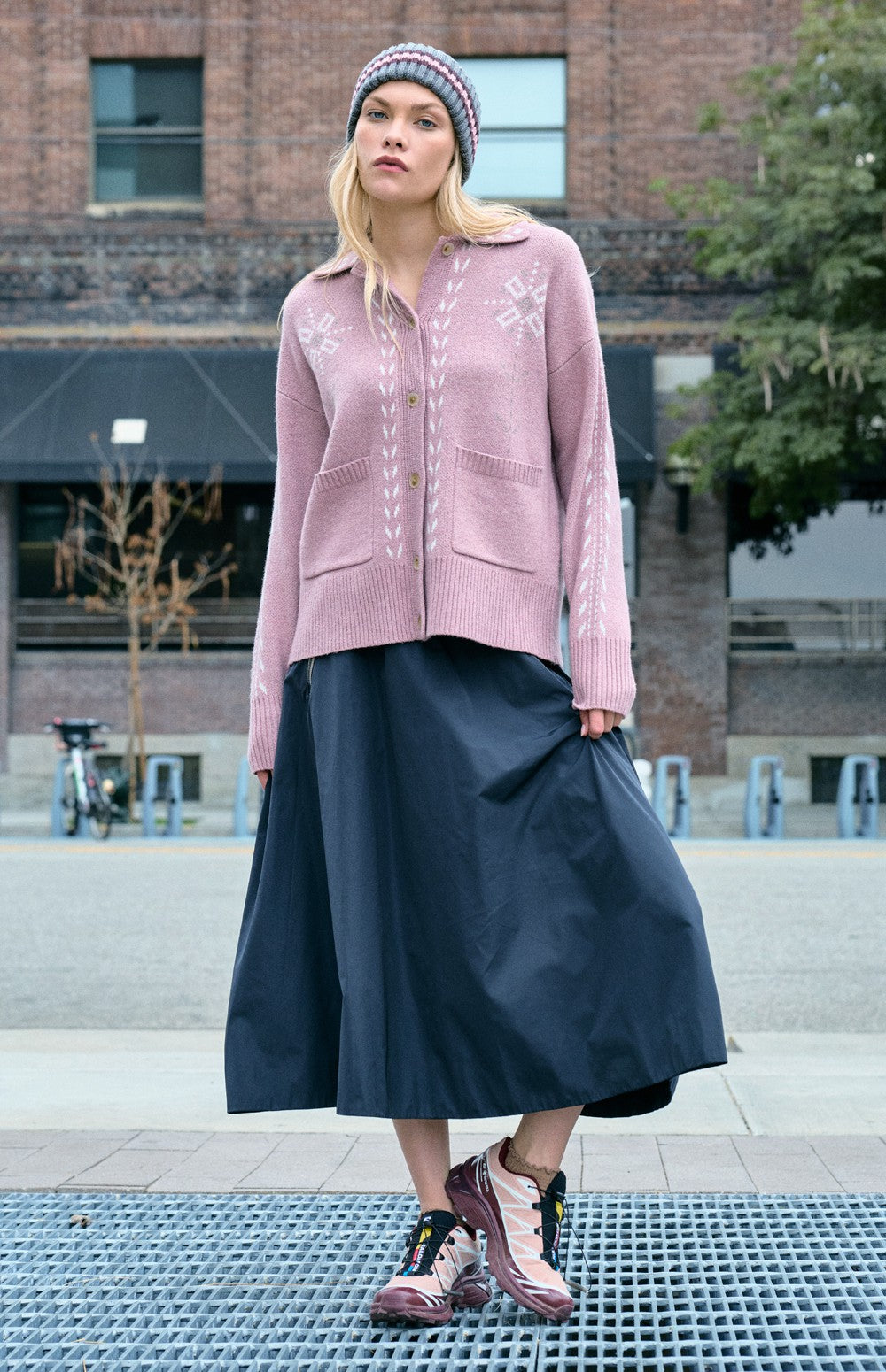 Cheyenne Cardigan, Smokey Rose | Alp N Rock Alp N Rock Womens Sweater Cheyenne Cardigan | Smokey Rose