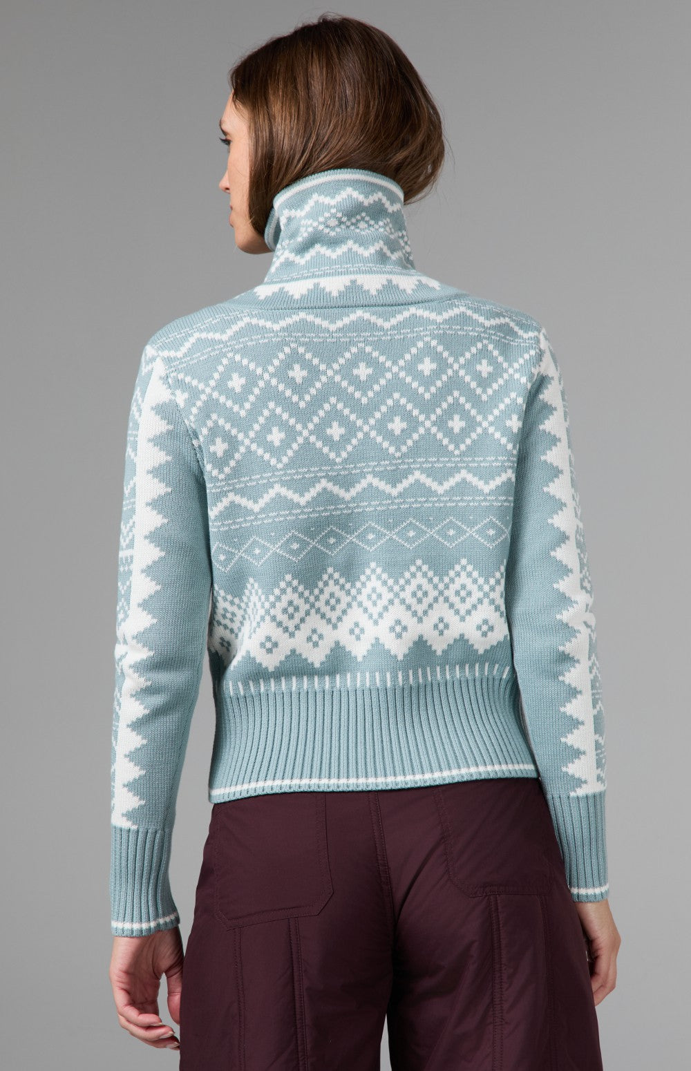 Eira Turtleneck Sweater, Silver Blue | Alp N Rock Alp N Rock Womens Sweater Eira Turtleneck Sweater | Silver Blue
