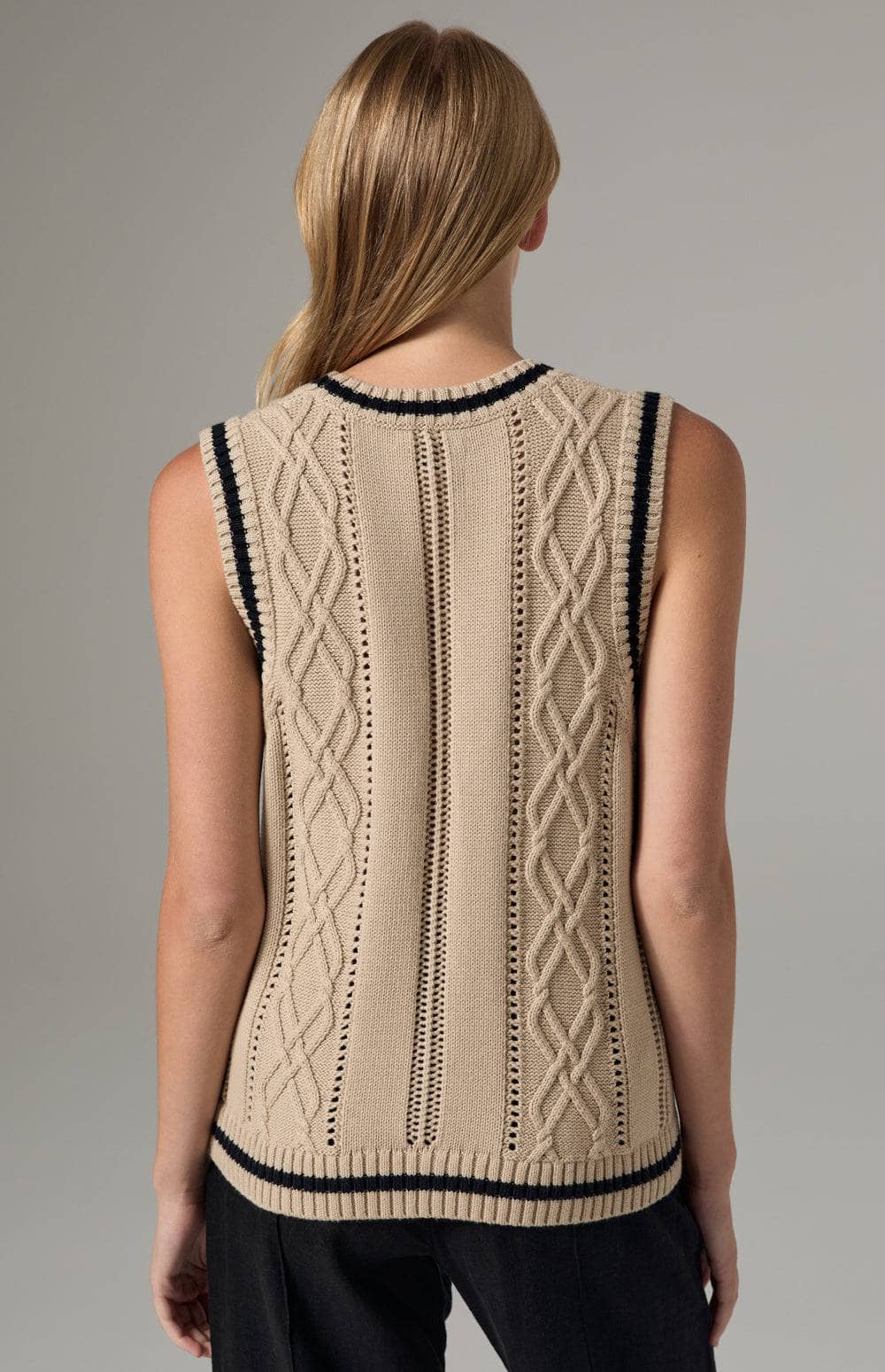 Jade Sweater Vest, Wheat | Alp N Rock | Women's Sweater Alp N Rock Womens Sweater Jade Sweater Vest | Wheat