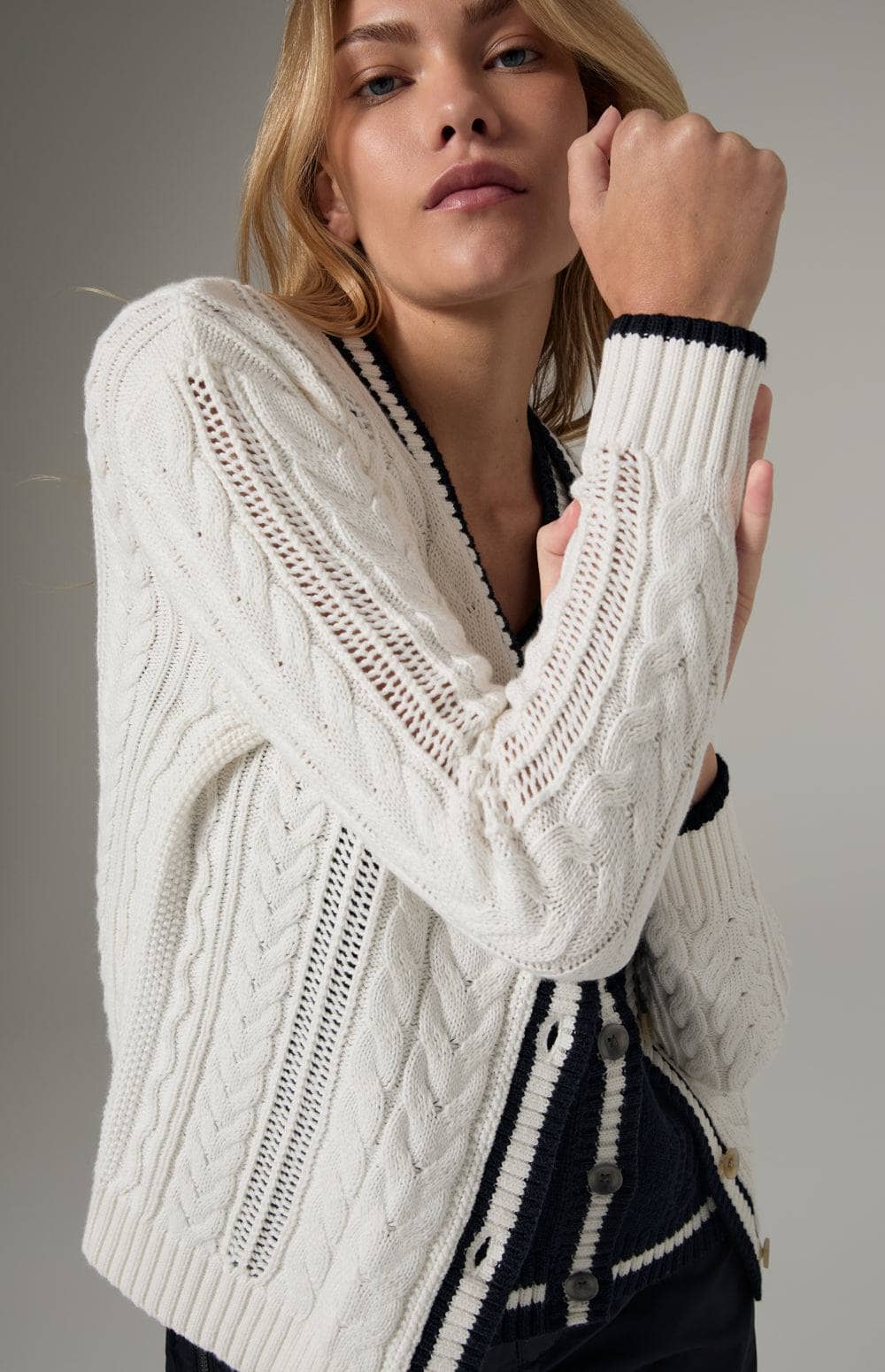 Josilyn Cardigan, Off White | Alp N Rock | Women's Sweater Alp N Rock Womens Sweater Josilyn Cardigan | Off White