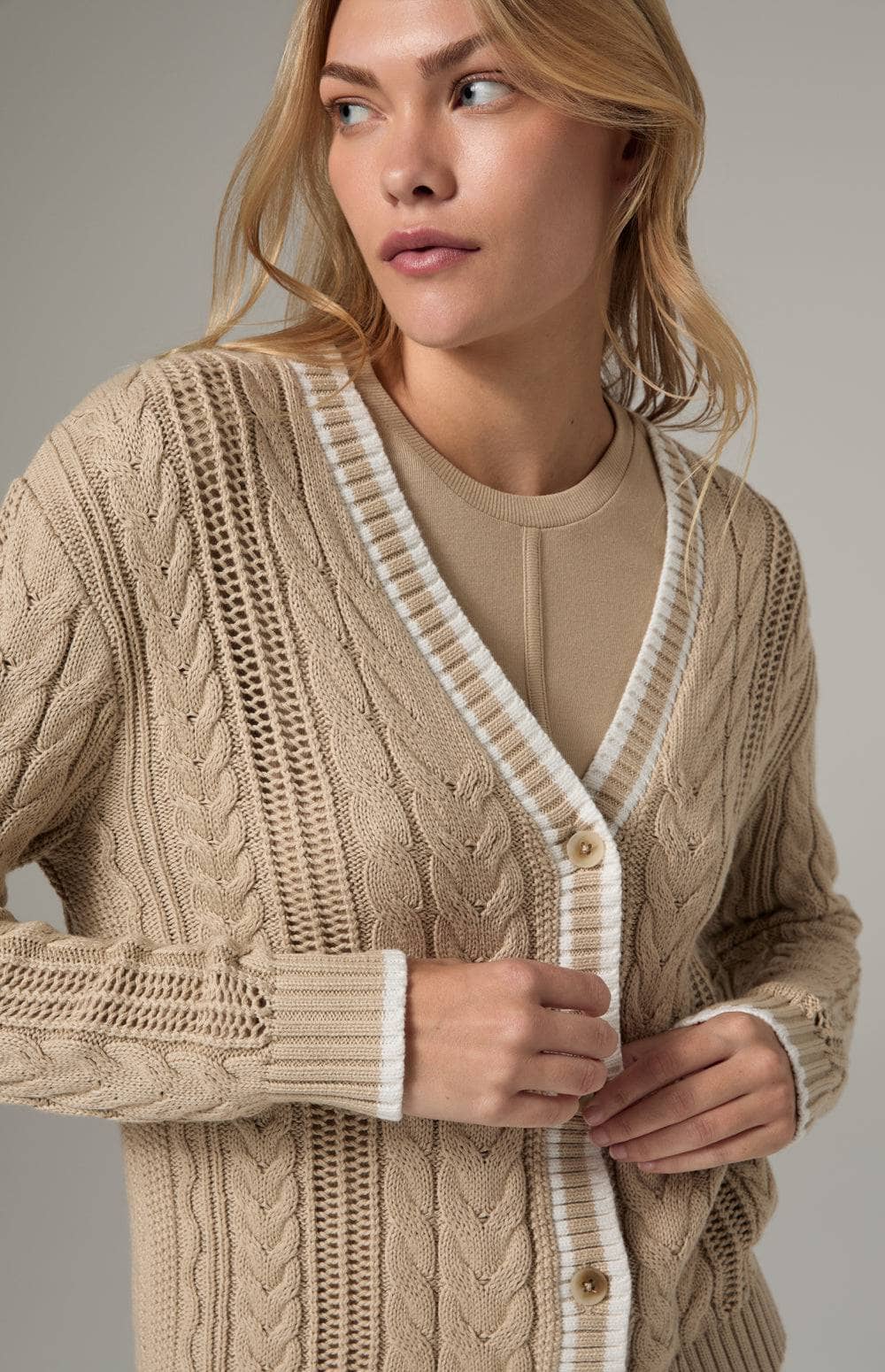 Josilyn Cardigan, Wheat | Alp N Rock | Women's Sweater Alp N Rock Womens Sweater Josilyn Cardigan | Wheat