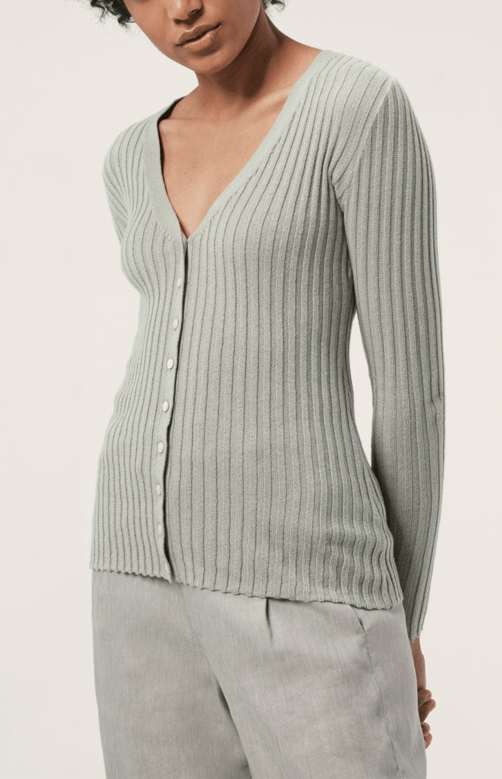 Jules Cardigan Sweater, Celadon | Alp N Rock Alp N Rock Womens Sweater Jules Cardigan Sweater | Celadon - Preloved