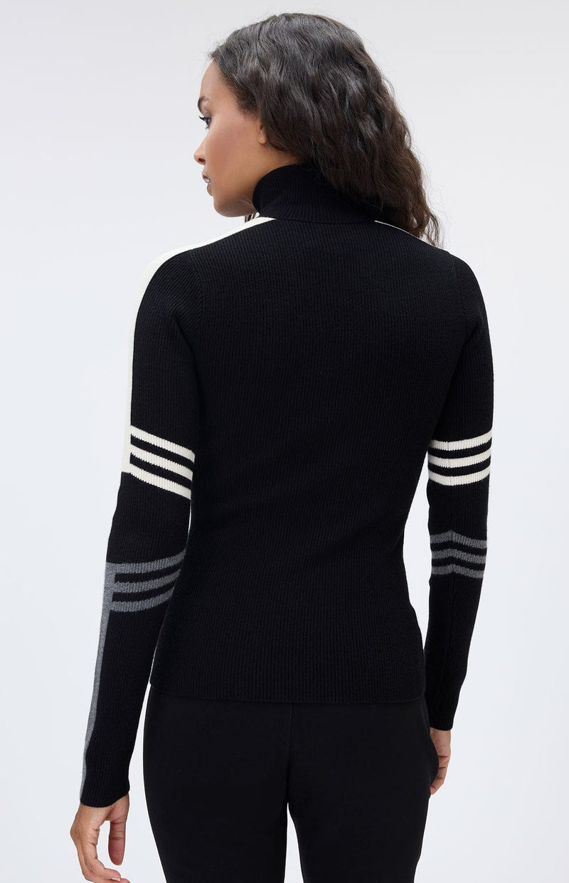 Alp N Rock Womens Sweater Kate Mockneck Sweater | Black