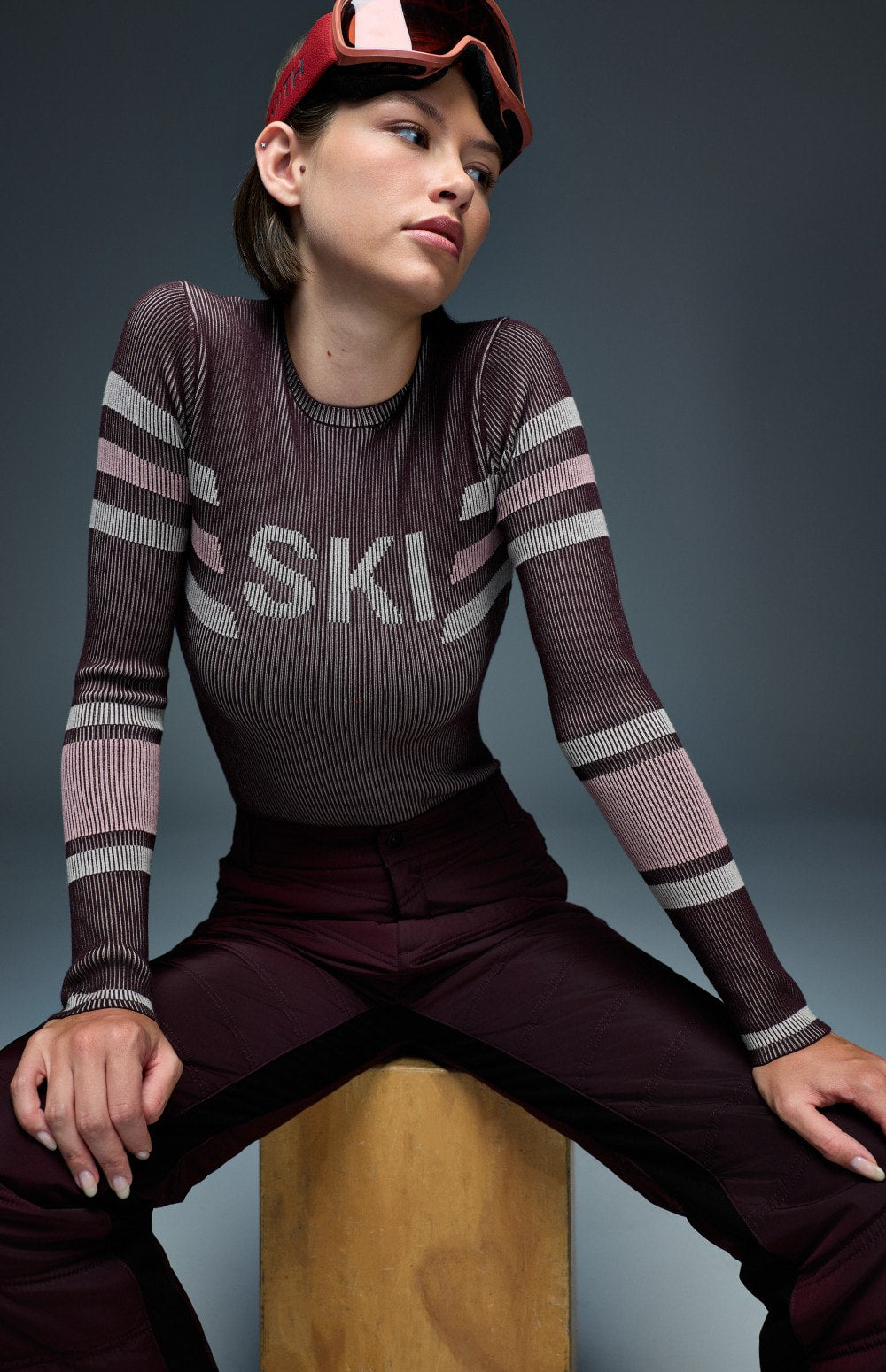 Nova Ski Sweater, Cabernet | Alp N Rock Alp N Rock Womens Sweater Nova Ski Sweater | Cabernet