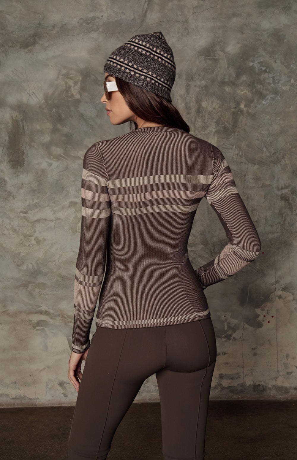 Nova Ski Sweater, Coffee | Alp N Rock Alp N Rock Womens Sweater Nova Ski Sweater | Coffee