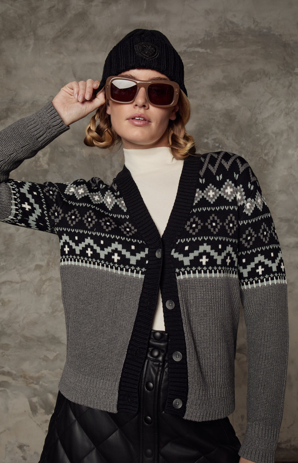 Scarlette Cardigan, Black | Alp N Rock Alp N Rock Womens Sweater Scarlette Cardigan | Black