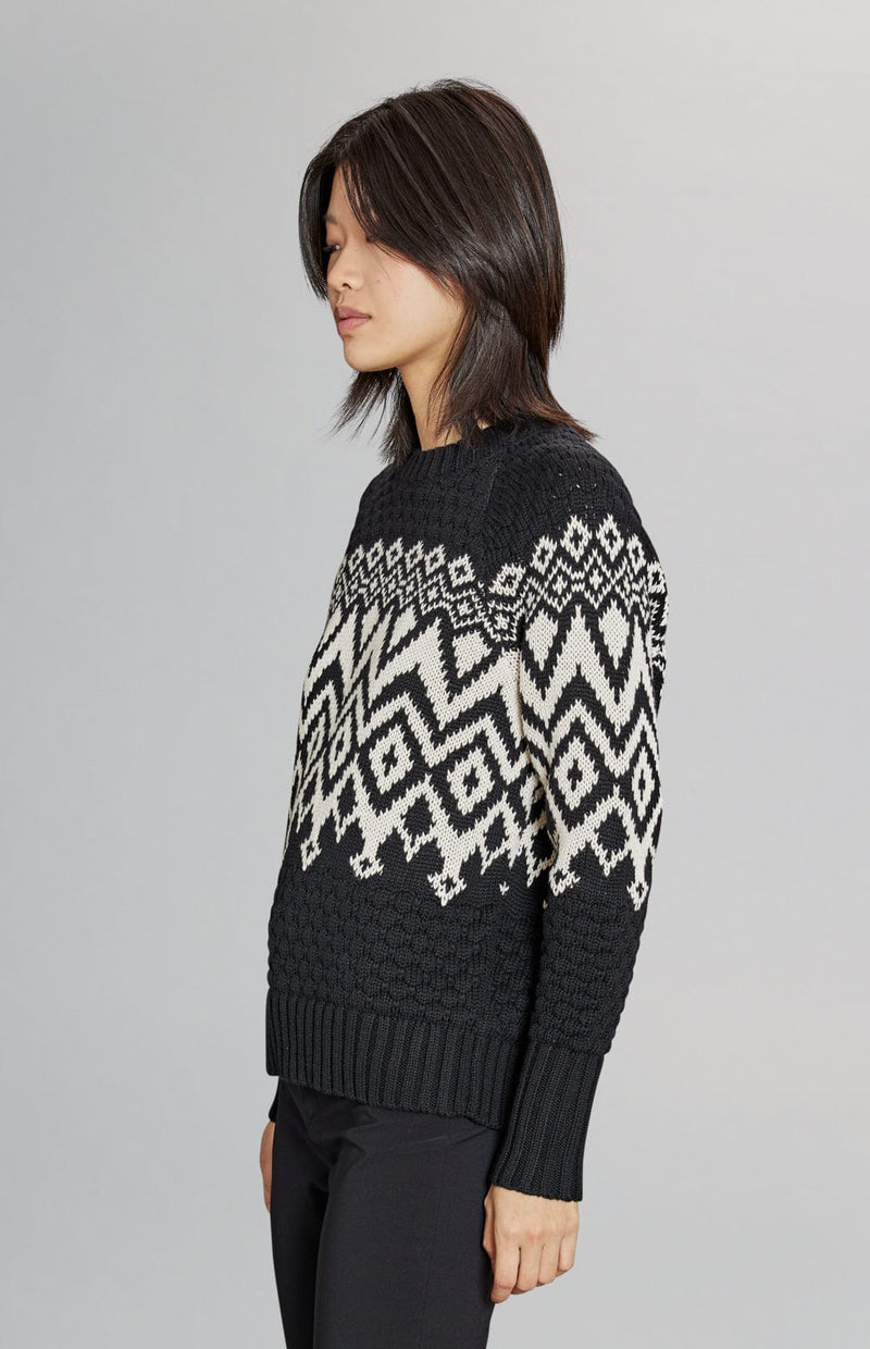 Alp N Rock Womens Sweater Selena II Crew Neck Sweater | Black