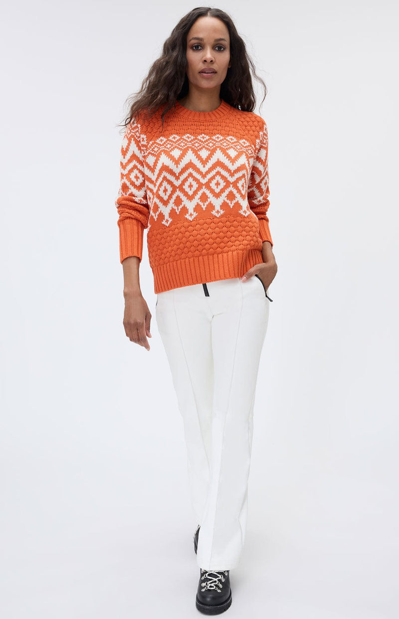 Alp N Rock Womens Sweater Selena II Crew Neck Sweater | Tangerine