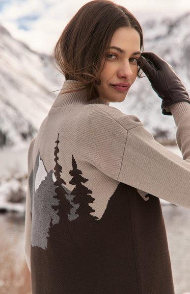 トップス stone  95aw mockneck knit jumper M alp-n-rock-womens-sweater-