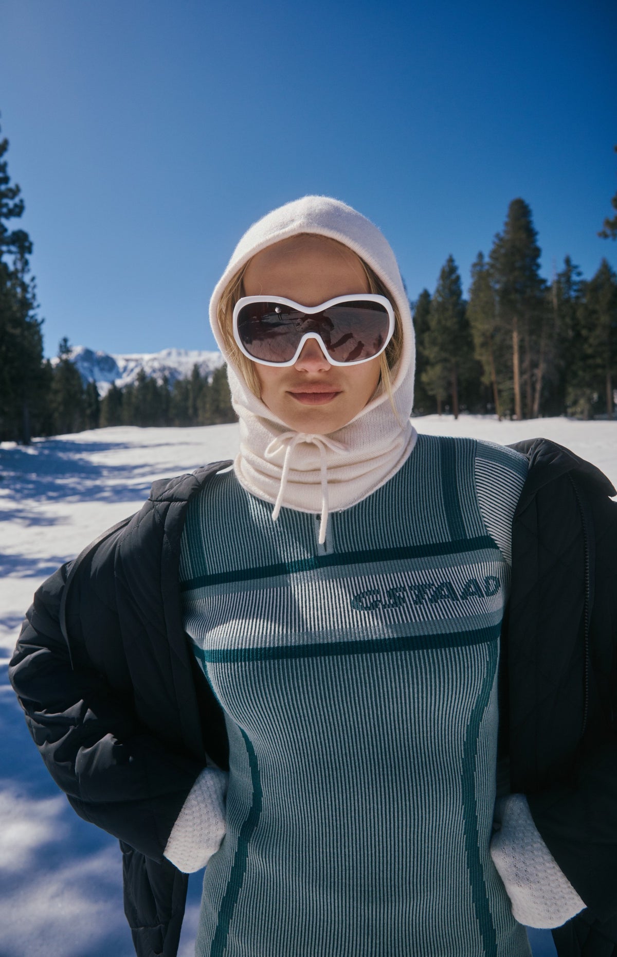 Syliva 1/4 Zip Ski Sweater, Silver Blue | Alp N Rock Alp N Rock Womens Sweater Sylvia 1/4 Zip Ski Sweater | Silver Blue