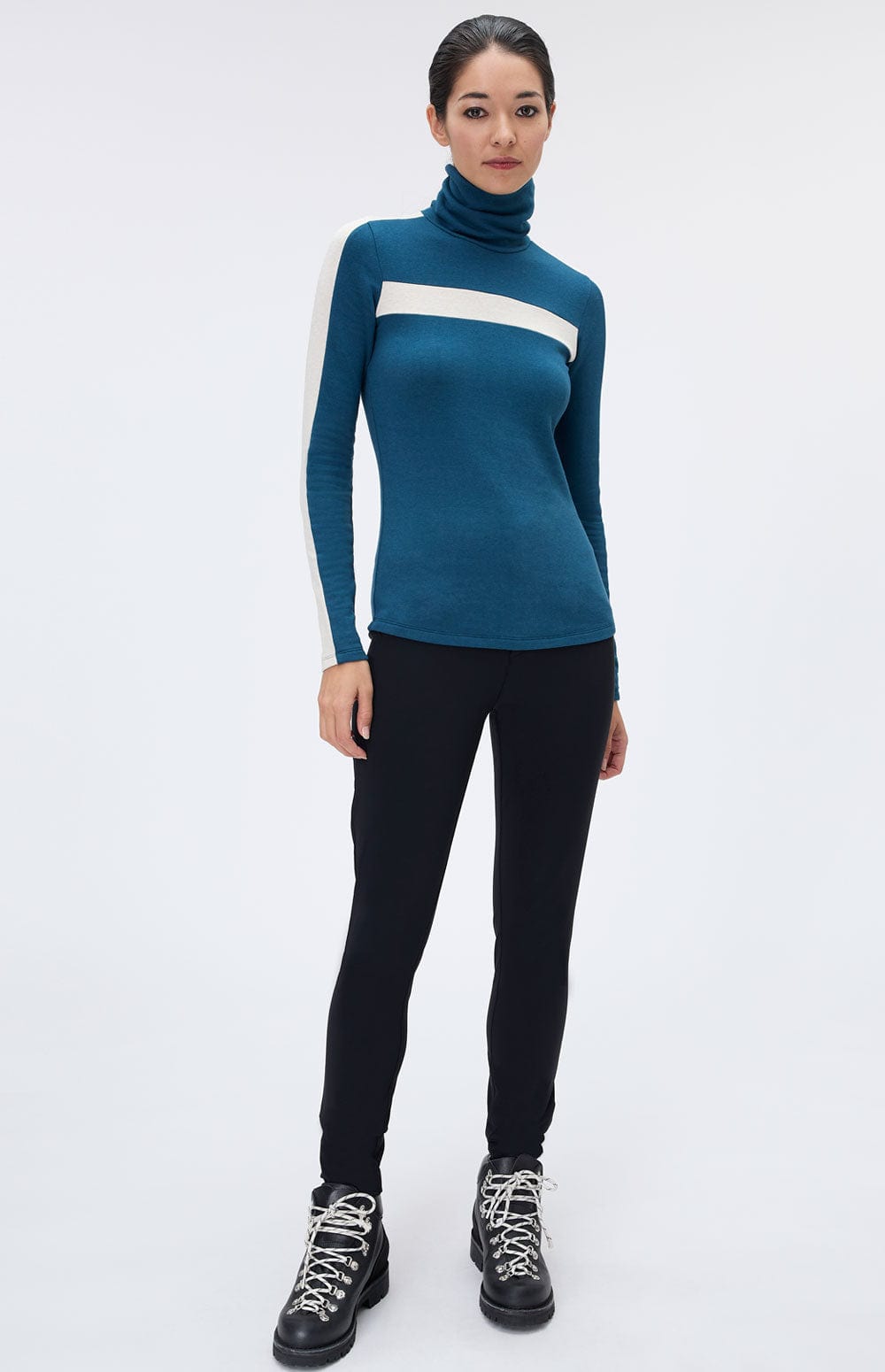 Alp N Rock Womens Turtle Neck Shirt Jonah II TurtleNeck | Teal Blue