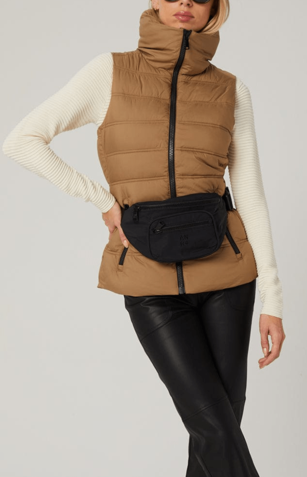 Arosa Puffer Vest, Dark Khaki | ANR | Women's Vest Alp N Rock Womens Vest Arosa Puffer Vest | Dark Khaki - Preloved