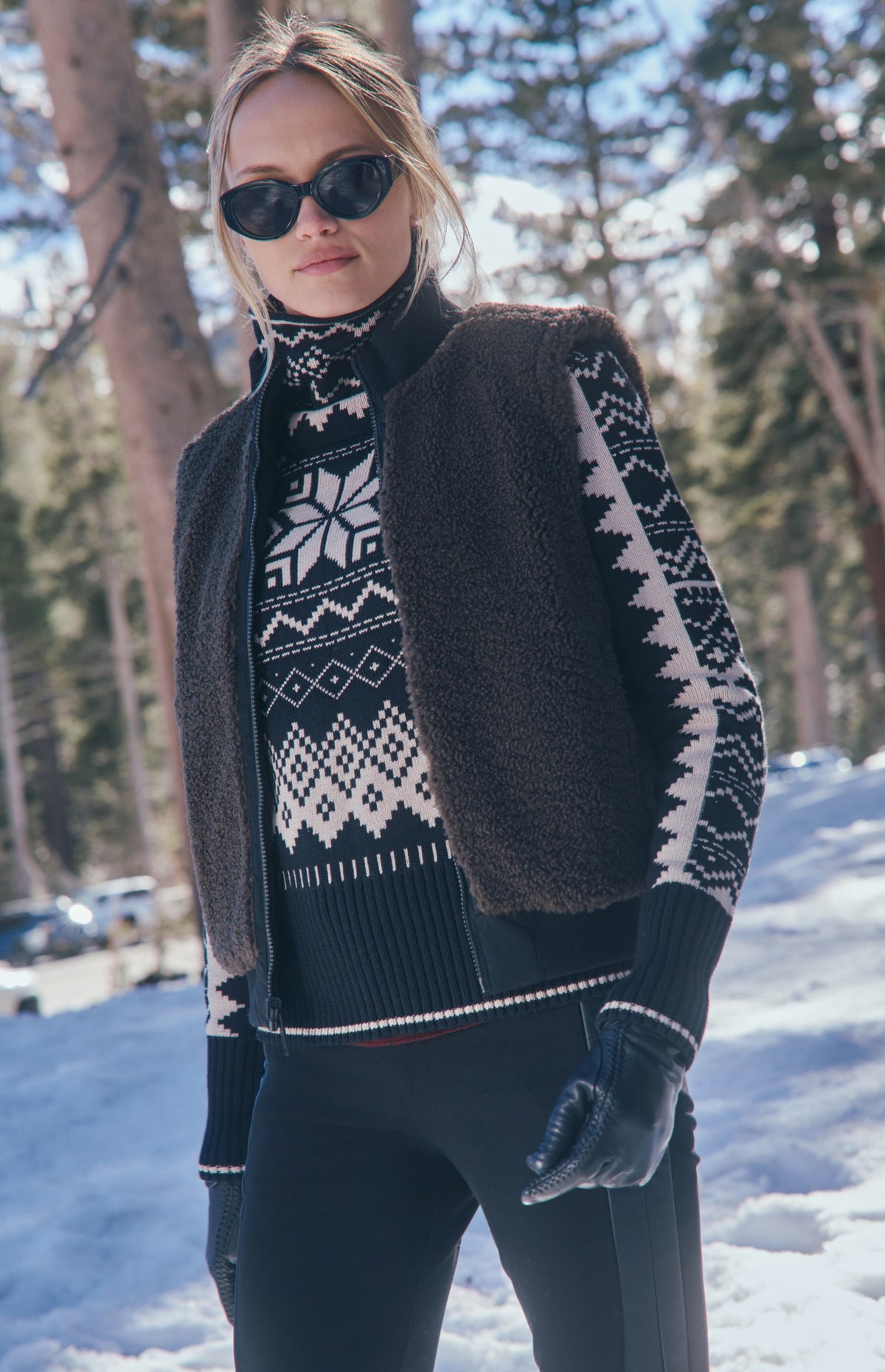 Atlas Quilted Reversible Vest, Black | Alp N Rock Alp N Rock Womens Vest Atlas Quilted Reversible Vest | Black