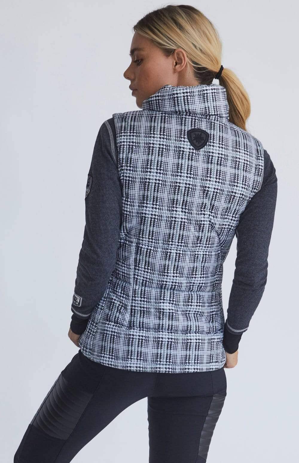 Marin Vest by Alp N Rock, Women's Plaid Puffer Vest