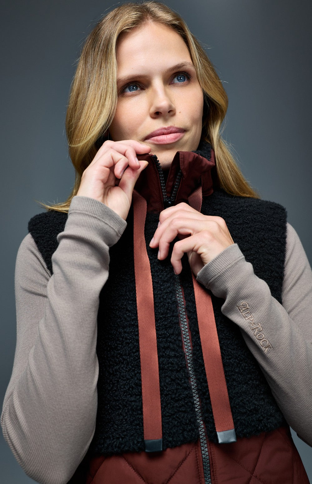 Sage Zip Vest, Russet | Alp N Rock Alp N Rock Womens Vest Sage Zip Vest | Russet
