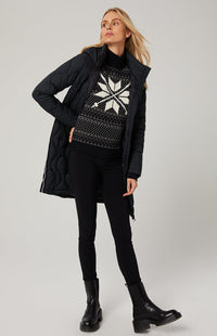 Chamonix Long Jacket | Black