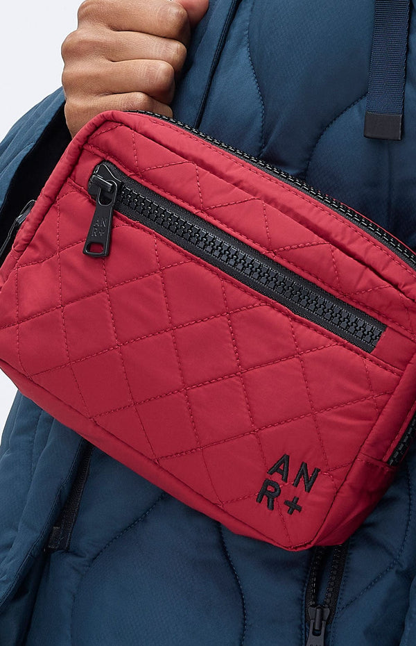 ANR Accessories City Belt Bag | Deep Red