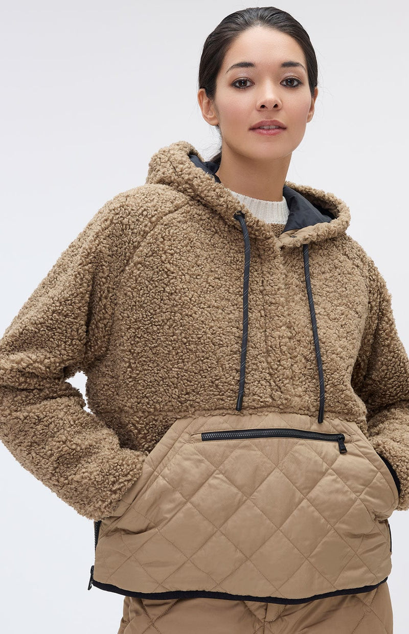 ANR Womens Jacket Alpine Pullover Jacket | Dark Khaki