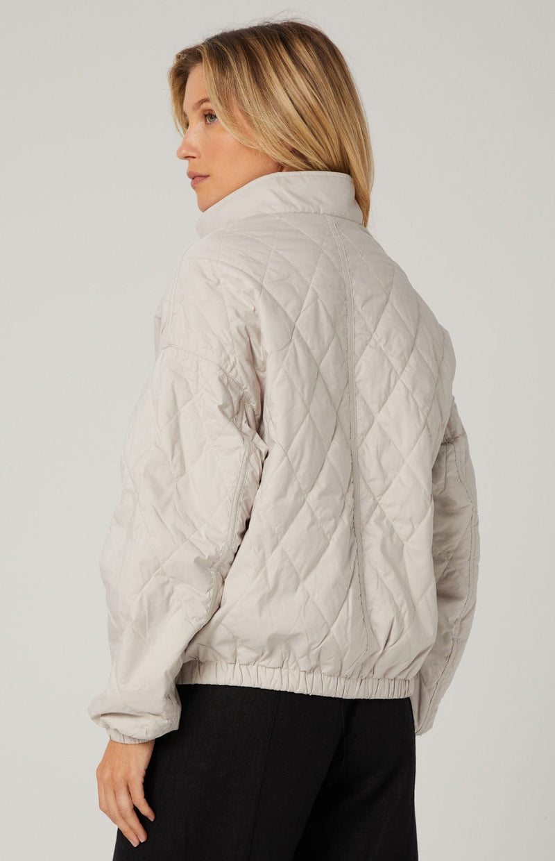 ANR Womens Jacket Kaden Crop Jacket | Silver Grey