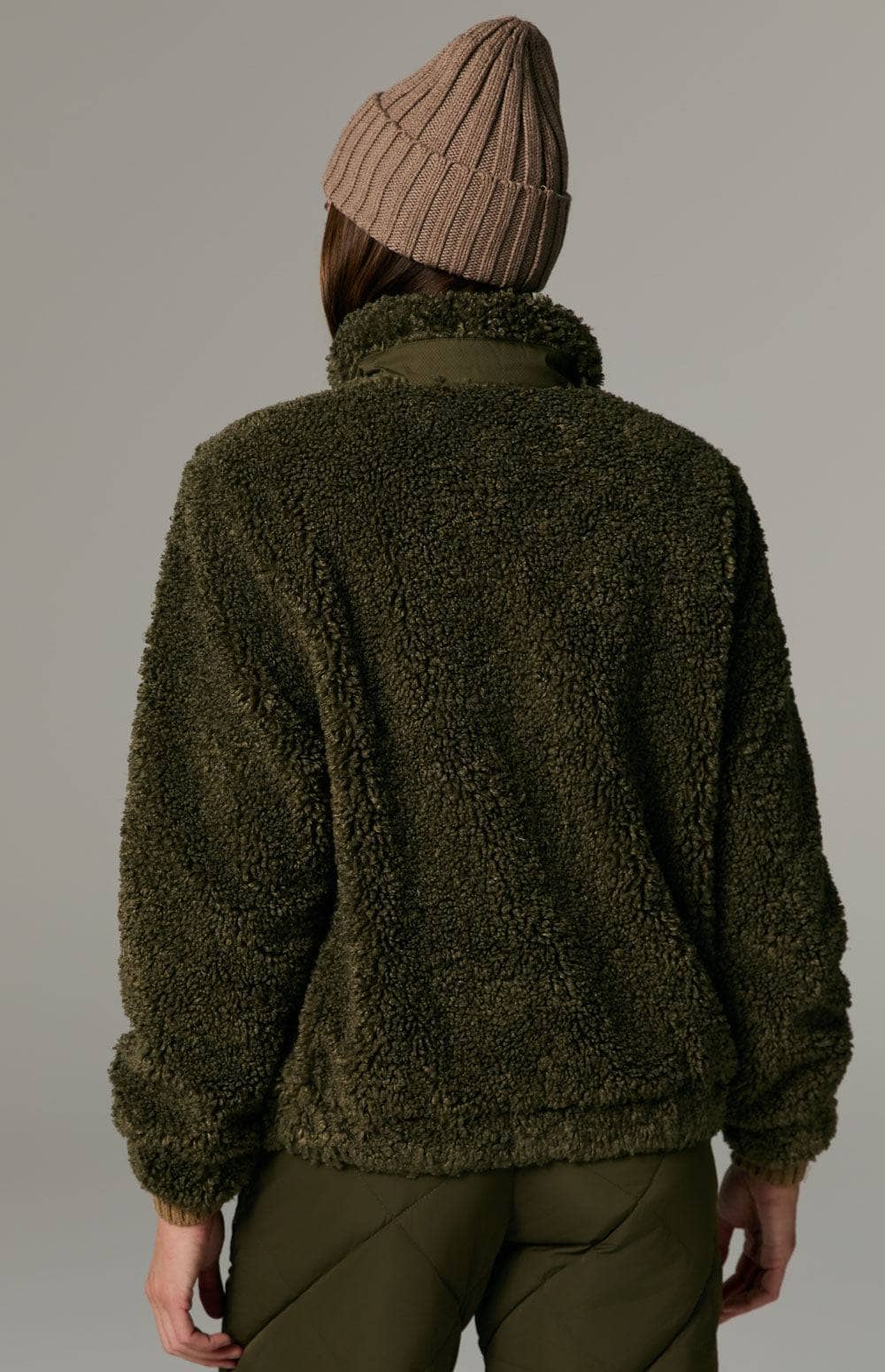 Noelle II Shearling Jacket | Dark Moss | ANR | Womens ANR Womens Jacket Noelle II Shearling Jacket | Dark Moss