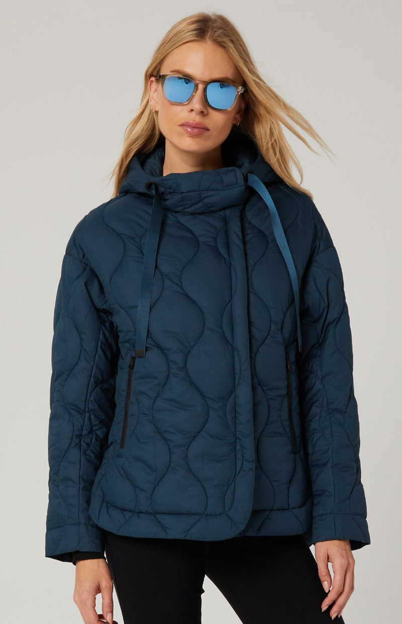 Nori Quilted Jacket | Teal Blue – Alp N Rock