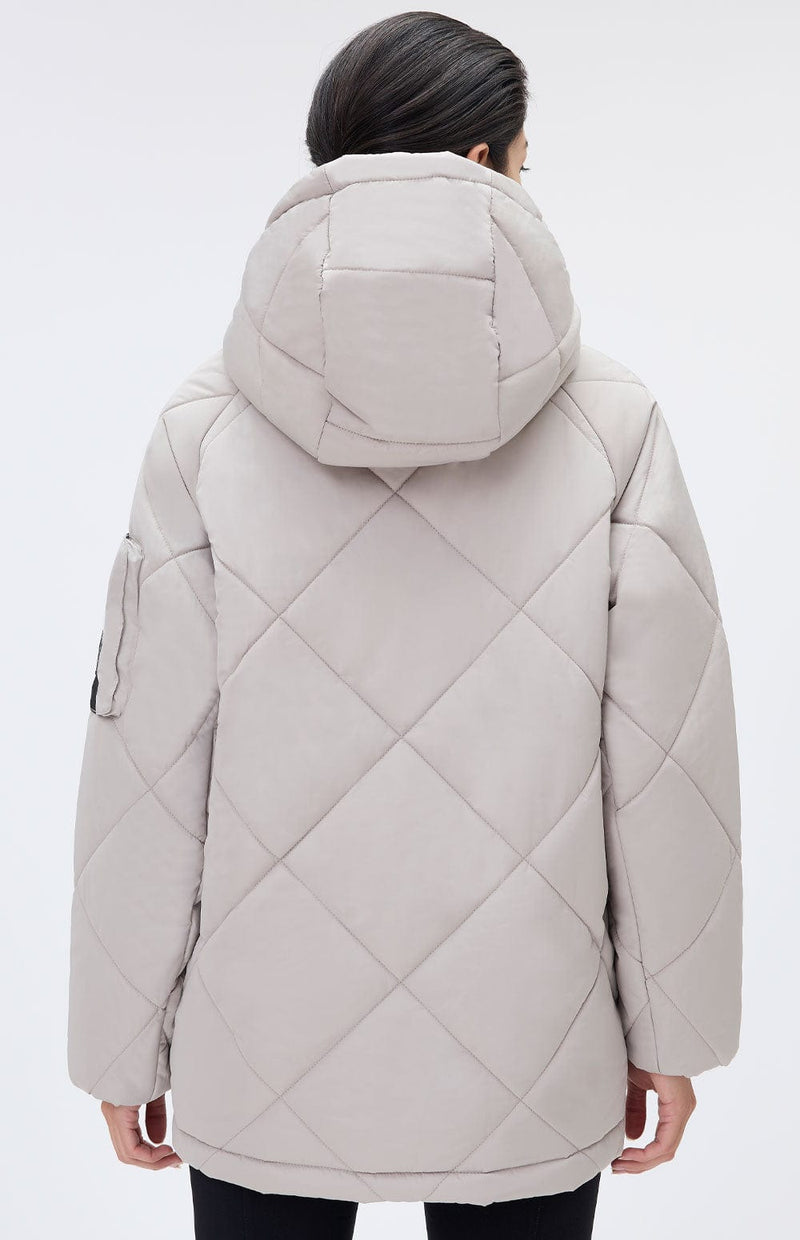 ANR Womens Jacket Yuki Anorak Pullover Jacket | Stone