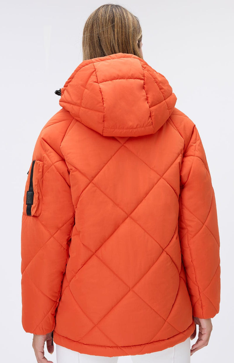 Yuki Anorak Pullover Jacket | Tangerine – Alp N Rock