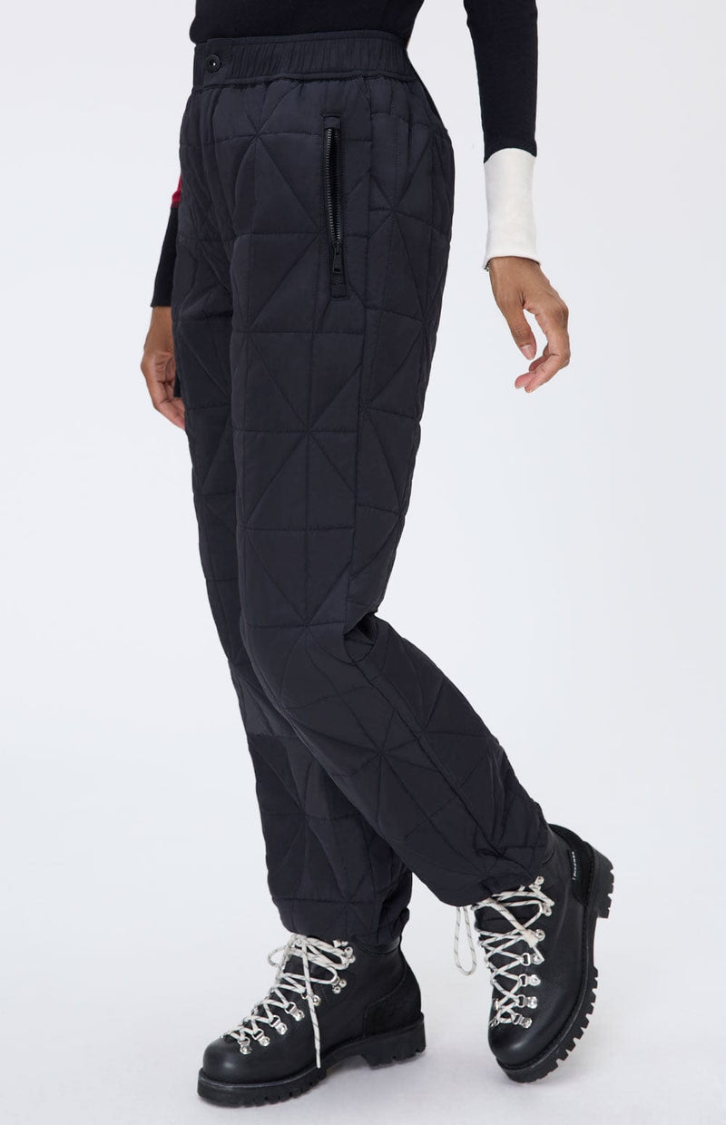 ANR Womens Pant Cora Quilted Pant | Black