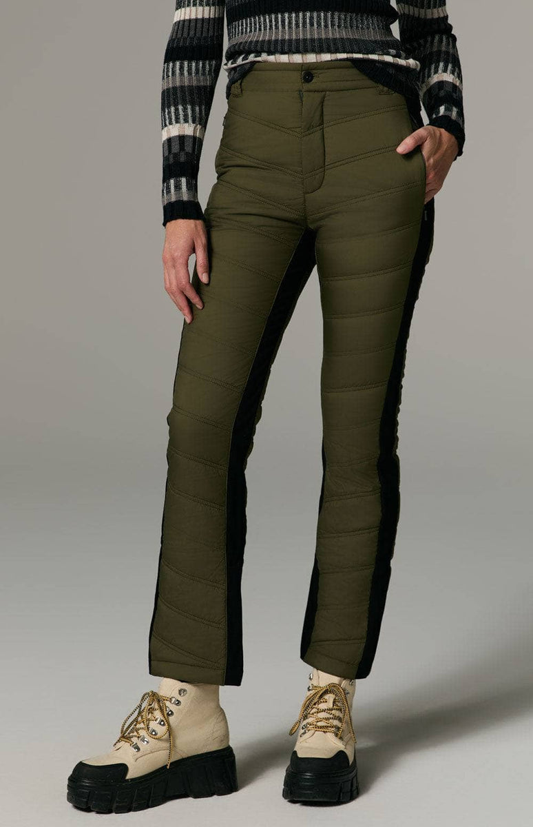 Kaja Quilted Pant, Dark Moss | Alp N Rock | Women
