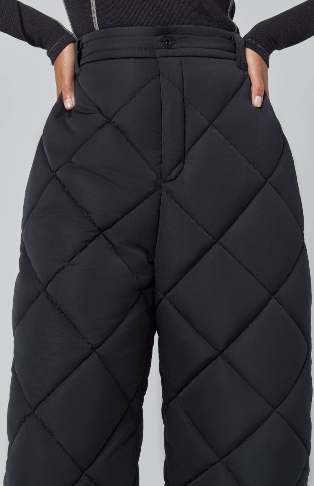 Mika Quilted Pant | Alp N Rock | Puffer Pant  ANR Womens Pant Mika Quilted Pant | Black