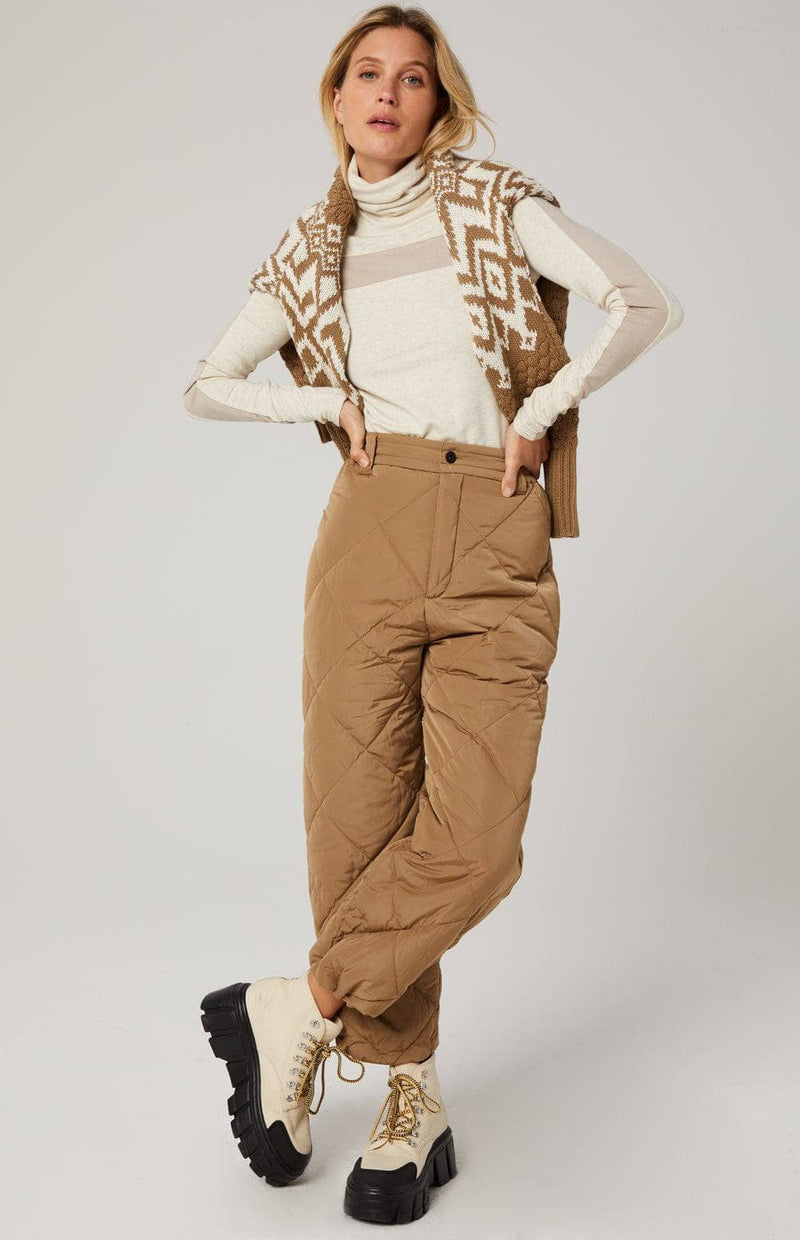 Womens Quilted Pant