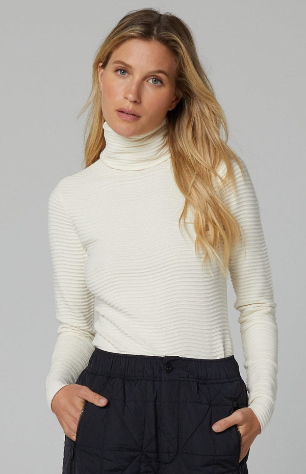 ANR Womens Sweater Enya TurtleNeck Sweater | Ivory