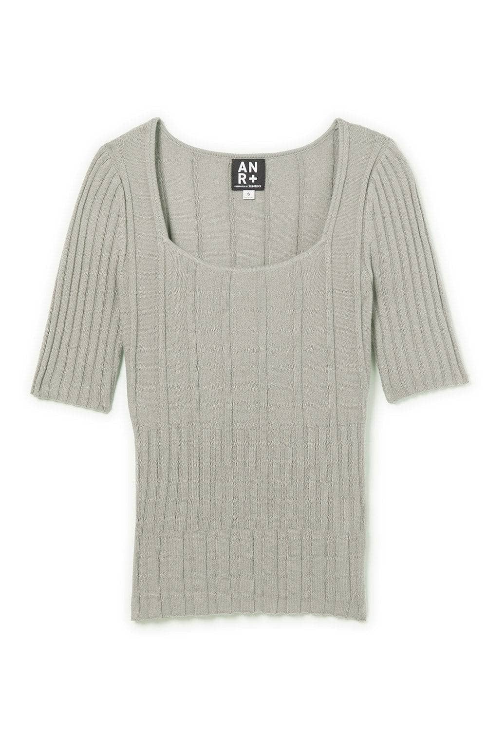 ANR Womens Sweater Jenna Squareneck Sweater | Celadon