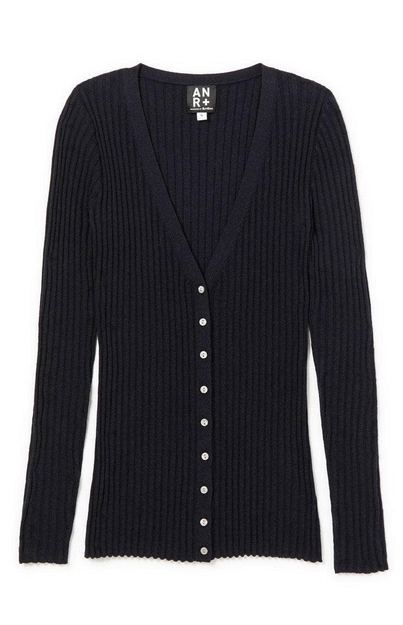 ANR Womens Sweater Jules Cardigan Sweater | Black