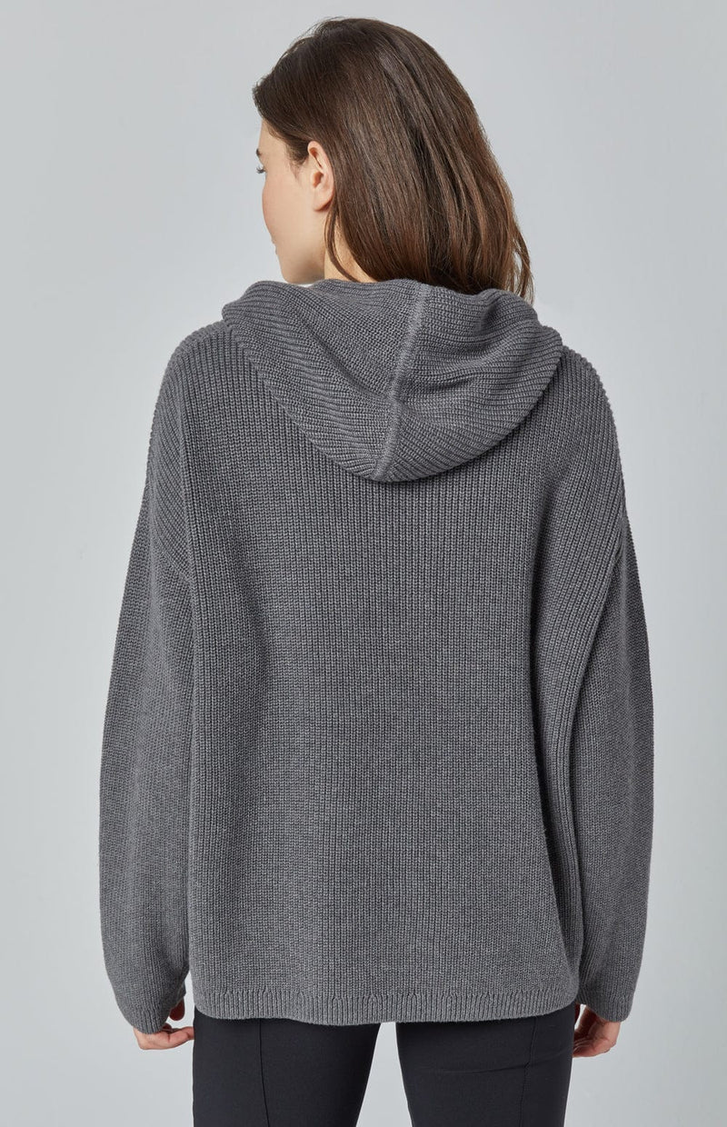 ANR Womens Sweater Zora Hoodie | Heather Grey
