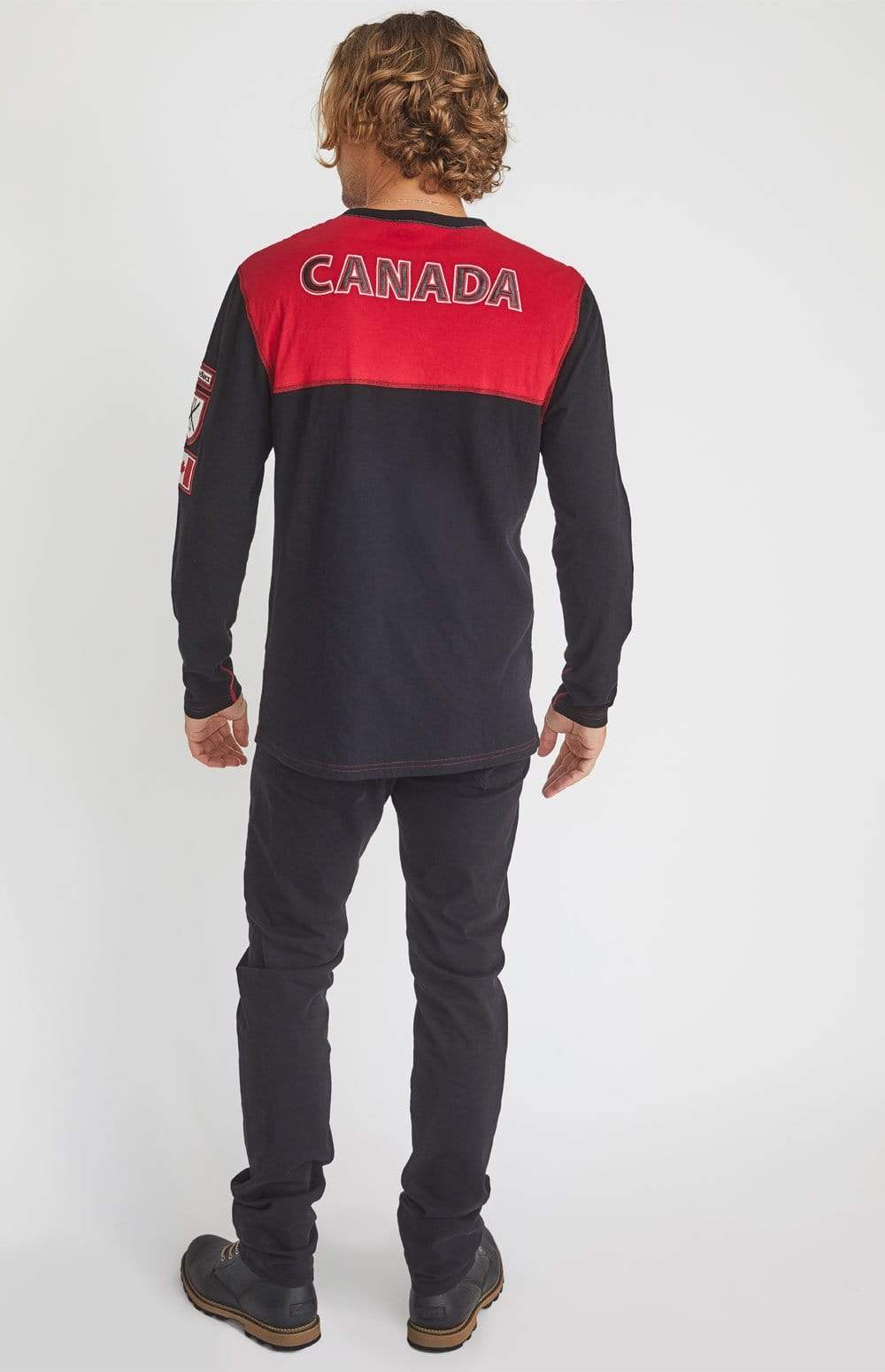 Alp-n-Rock Mens Crew Shirt Ski Canada Crew