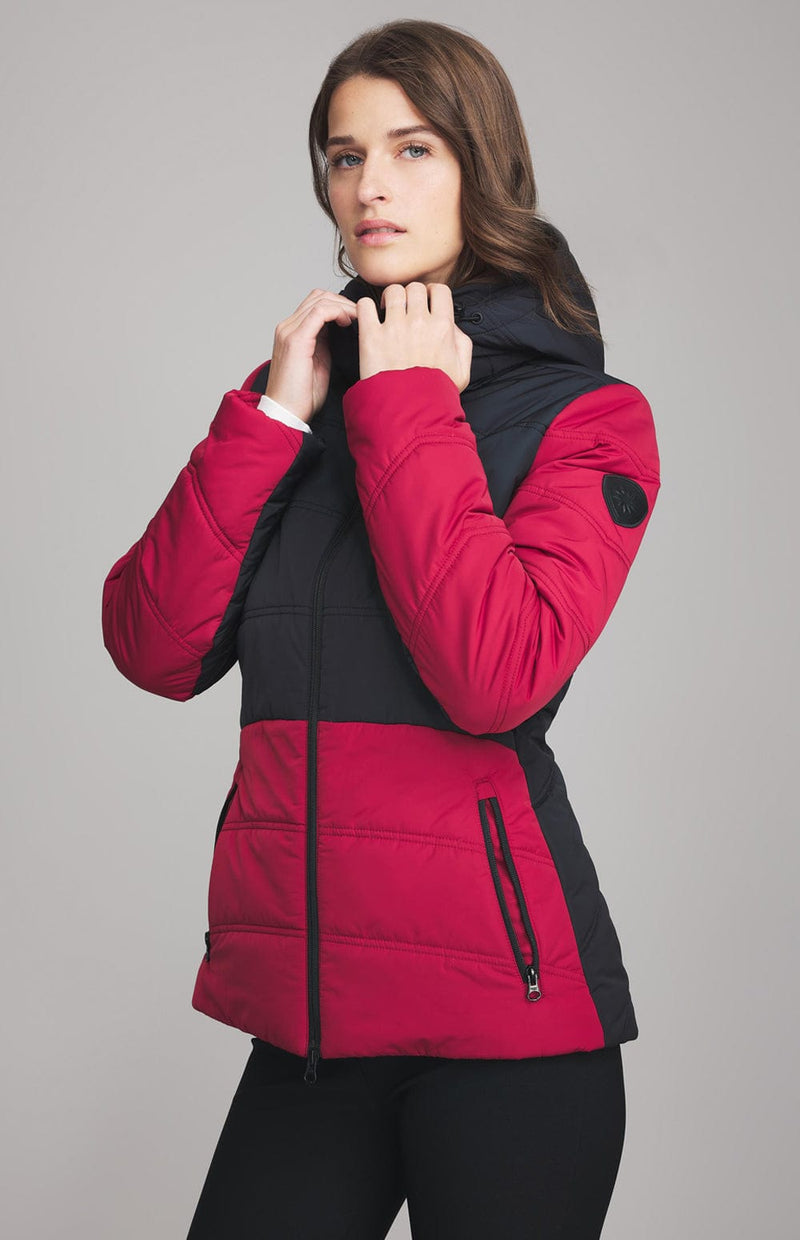 Alp N Rock Womens Jacket Camille Puffer Jacket | Deep Red