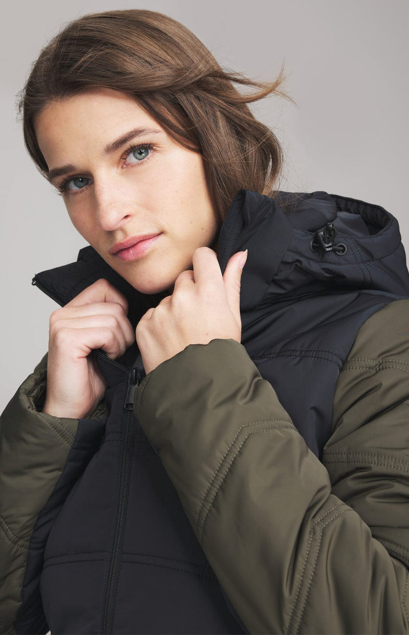 Alp N Rock Womens Jacket Camille Puffer Jacket | Olive