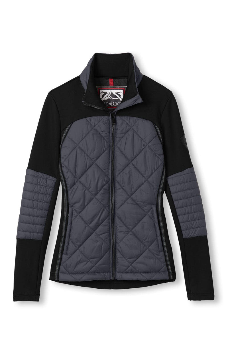 Alp N Rock Womens Jacket Freja Hybrid Jacket | Charcoal