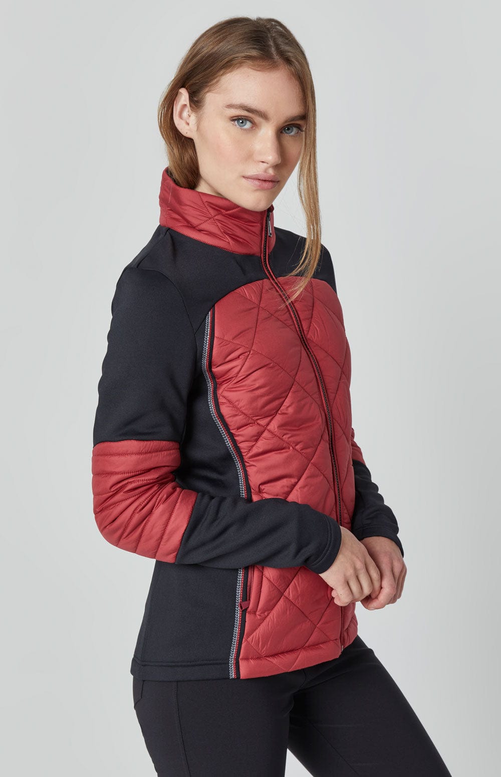 Alp N Rock Womens Jacket Freja Hybrid Jacket | Deep Red
