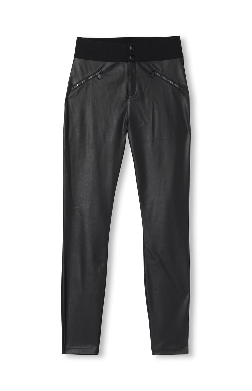 Alp N Rock Womens Pant Zurich Pant | Black Faux Leather