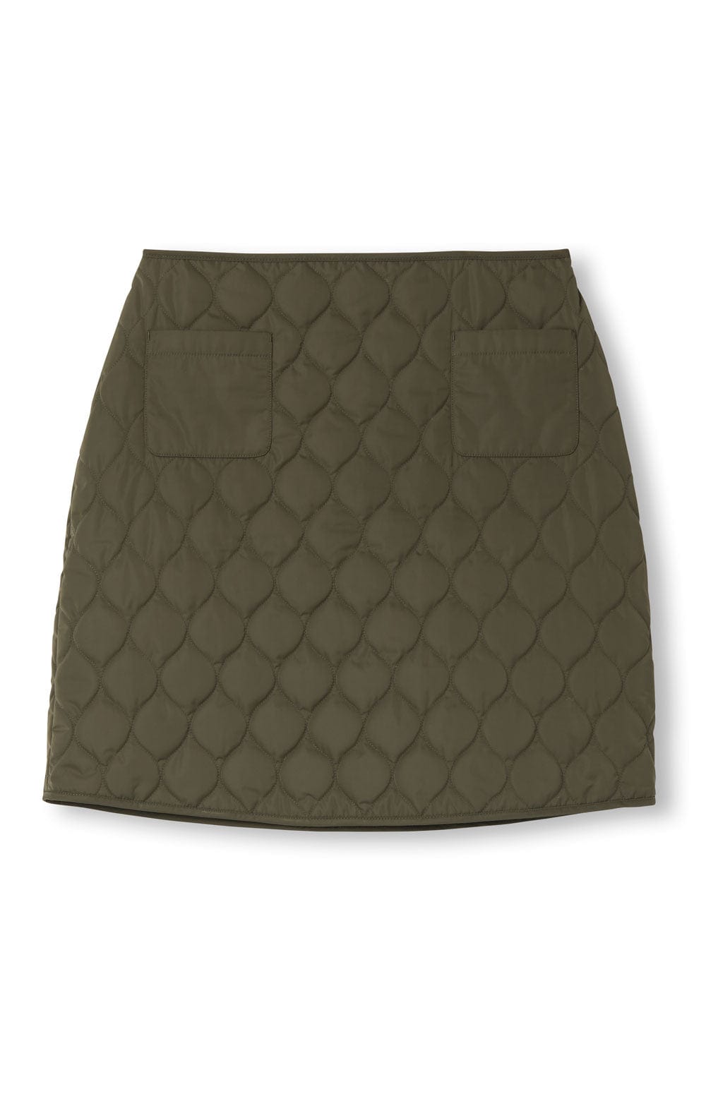 Alp N Rock Womens Skirt Kiko Quilted Skirt | Olive