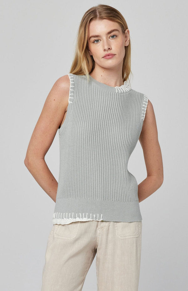 Alp-n-Rock Womens Sleeveless Shirt Taylor Knit Tank | Italian Sage