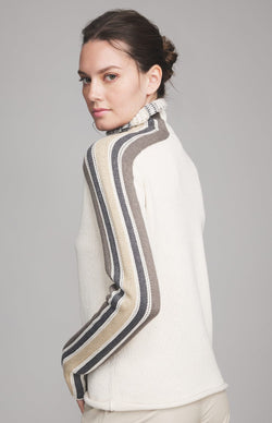 Alp N Rock Womens Sweater Ashlyn Mock Neck Sweater | Ivory
