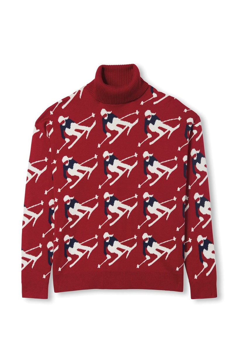 Alp N Rock Womens Sweater Desi Sweater | Deep Red