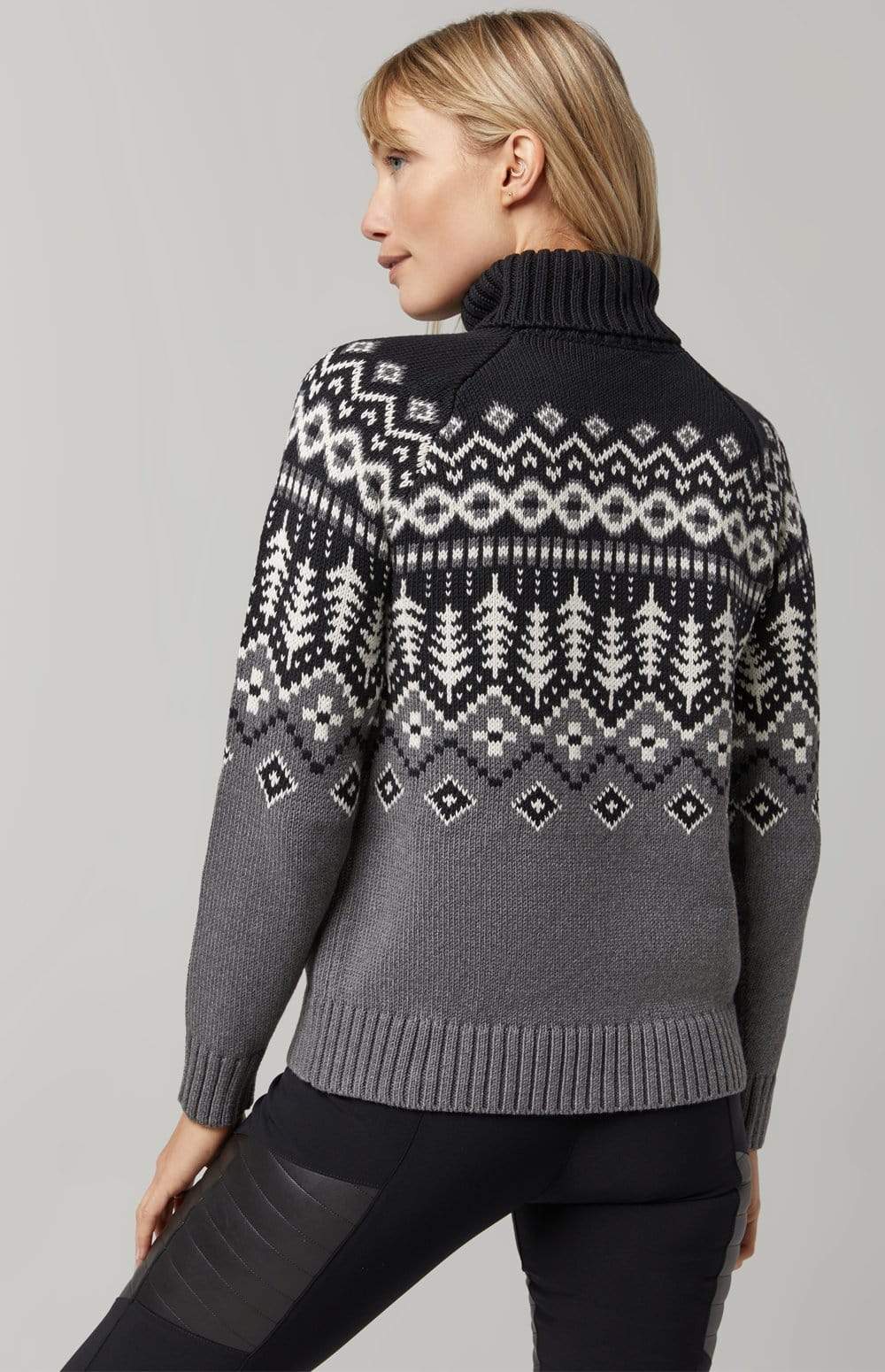 Alp-n-Rock Womens Sweater Logan Fair Isle Sweater