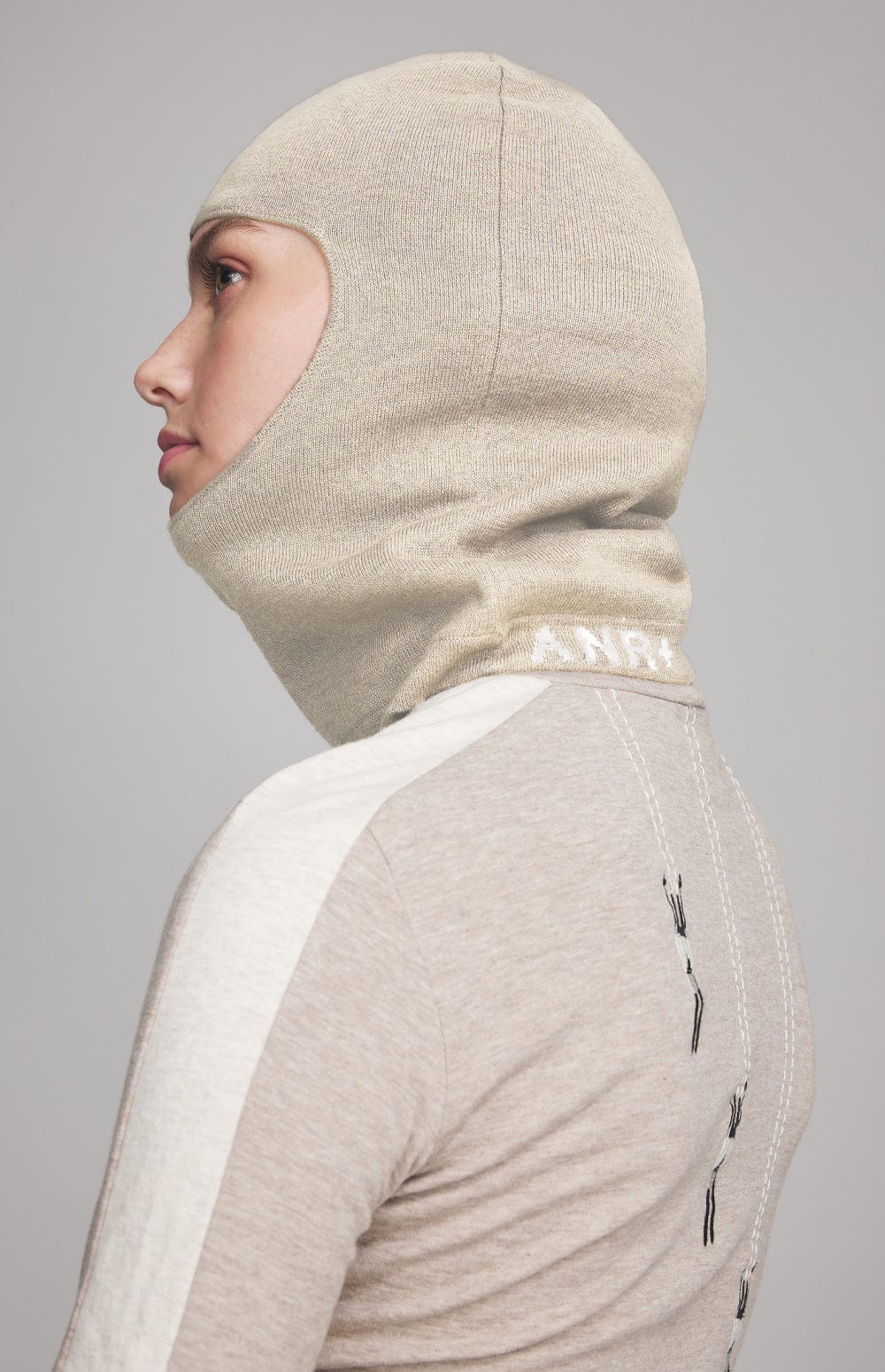 ANR Accessories Nadia Balaclava | Heather Oatmeal