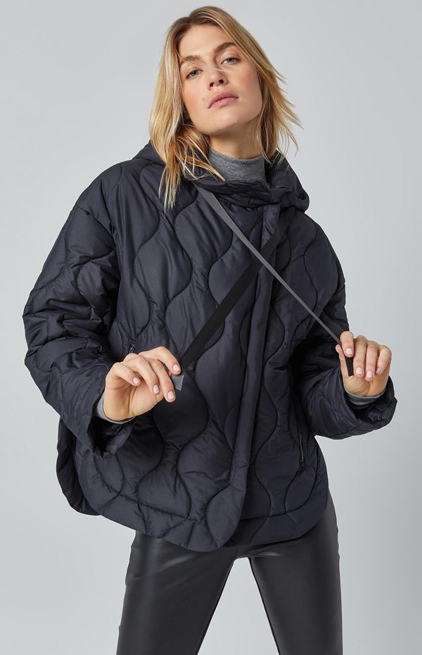ANR Womens Jacket Nori Quilted Jacket | Black