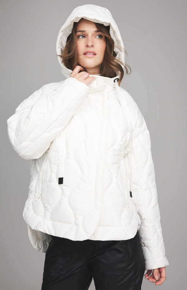 ANR Womens Jacket Nori Quilted Jacket | Off White